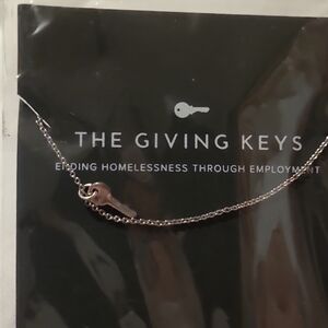 The Giving Keys Silver Necklace